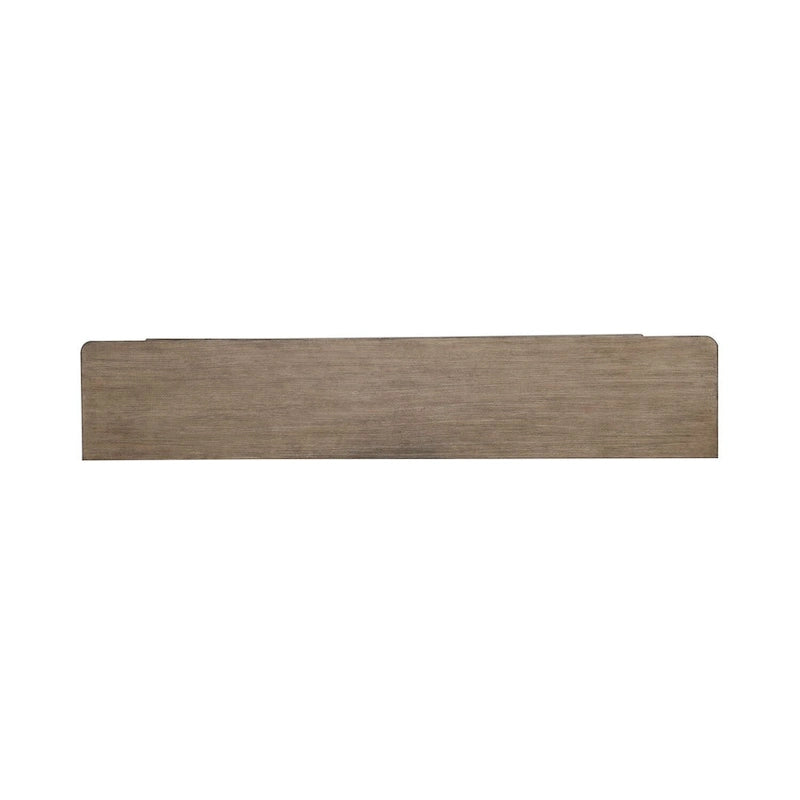 Buffet d'entrée brossé avec tiroirs et étagères réglables – Bois d'acacia