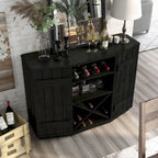 Meuble de rangement pour vins, style planche de ferme, avec casier en X – 28 bouteilles, 119 cm
