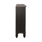 Buffet de couloir style ferme avec tiroirs et portes d'armoire