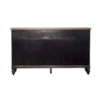 Buffet de couloir style ferme avec tiroirs et portes d'armoire