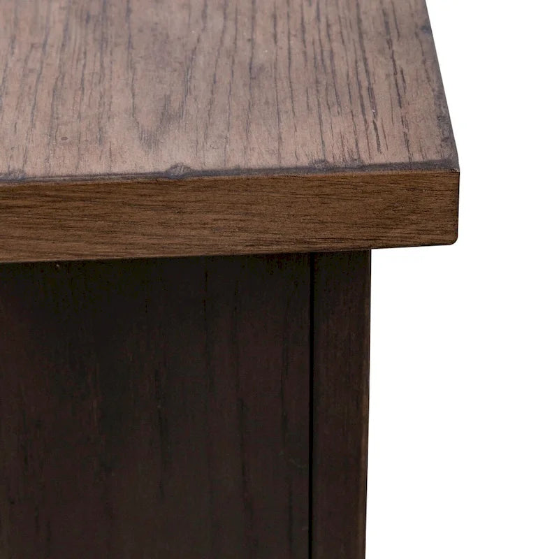 Buffet de couloir style ferme avec tiroirs et portes d'armoire