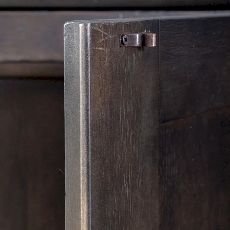 Buffet de couloir style ferme avec tiroirs et portes d'armoire