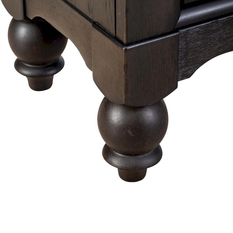 Buffet de couloir style ferme avec tiroirs et portes d'armoire