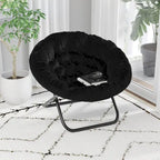 Folding XL Saucer Chair for Dorm or Bedroom