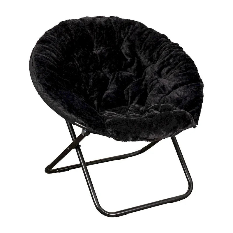 Chaise soucoupe pliante surdimensionnée – Extra large et rembourrée