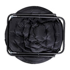 Chaise soucoupe pliante surdimensionnée – Extra large et rembourrée