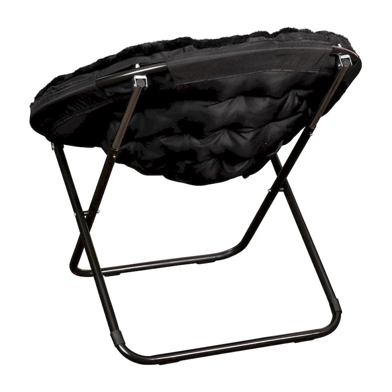 Chaise soucoupe pliante surdimensionnée – Extra large et rembourrée