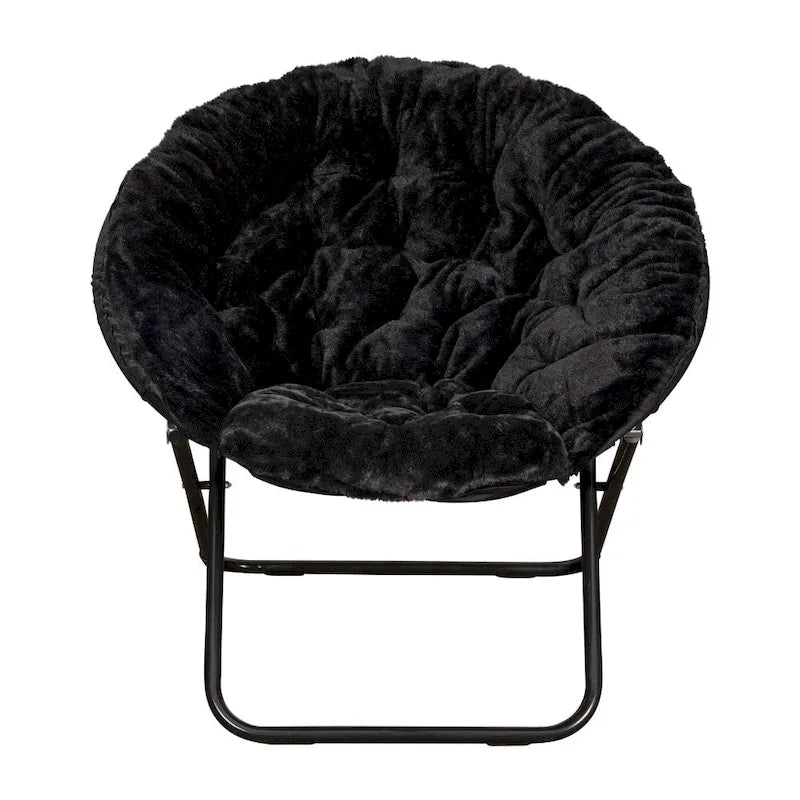 Chaise soucoupe pliante surdimensionnée – Extra large et rembourrée