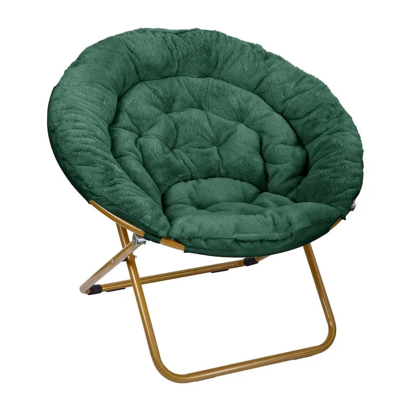 Chaise soucoupe pliante surdimensionnée – Extra large et rembourrée