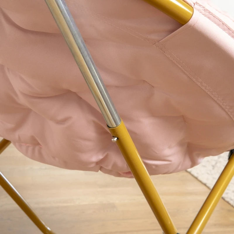 Chaise soucoupe pliante surdimensionnée – Extra large et rembourrée