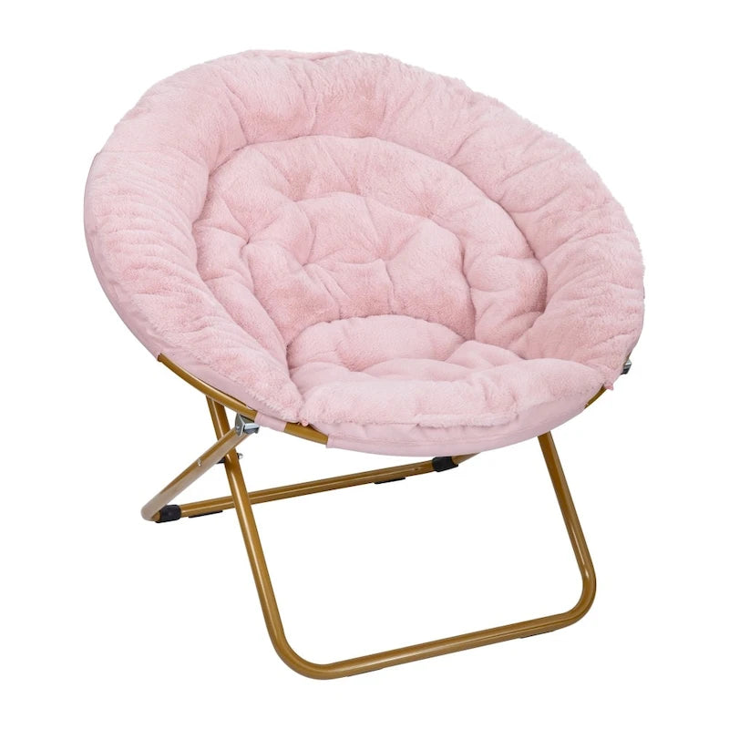 Chaise soucoupe pliante surdimensionnée – Extra large et rembourrée