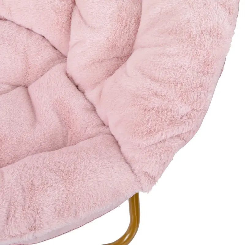 Chaise soucoupe pliante surdimensionnée – Extra large et rembourrée