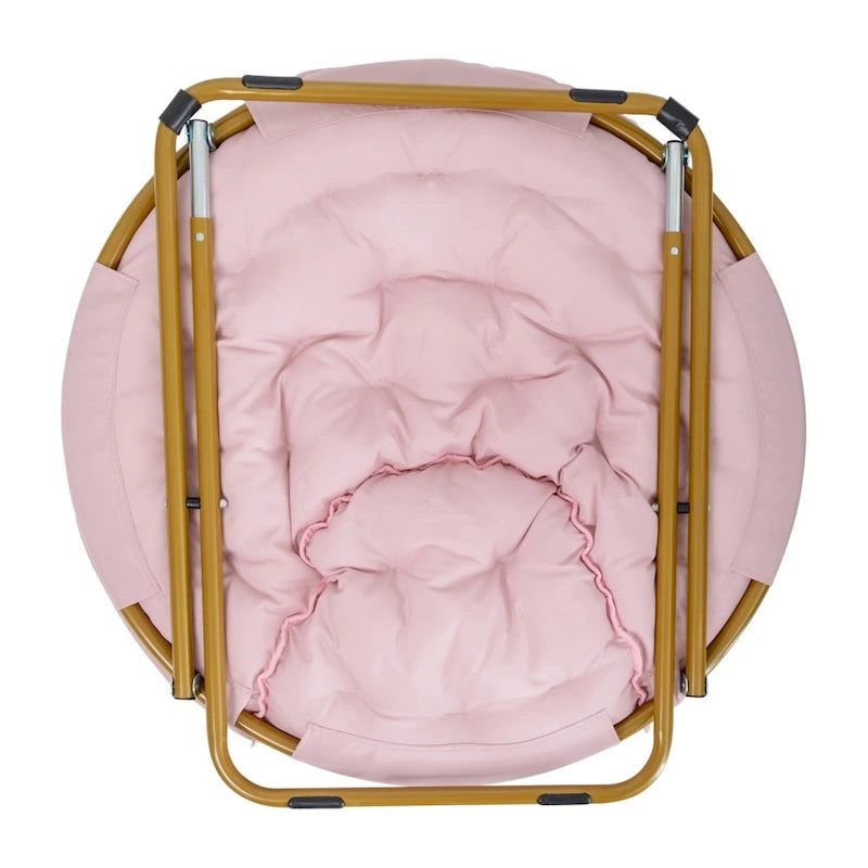 Chaise soucoupe pliante surdimensionnée – Extra large et rembourrée