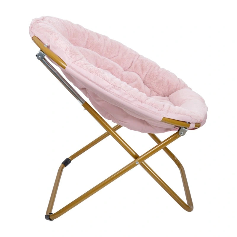 Chaise soucoupe pliante surdimensionnée – Extra large et rembourrée