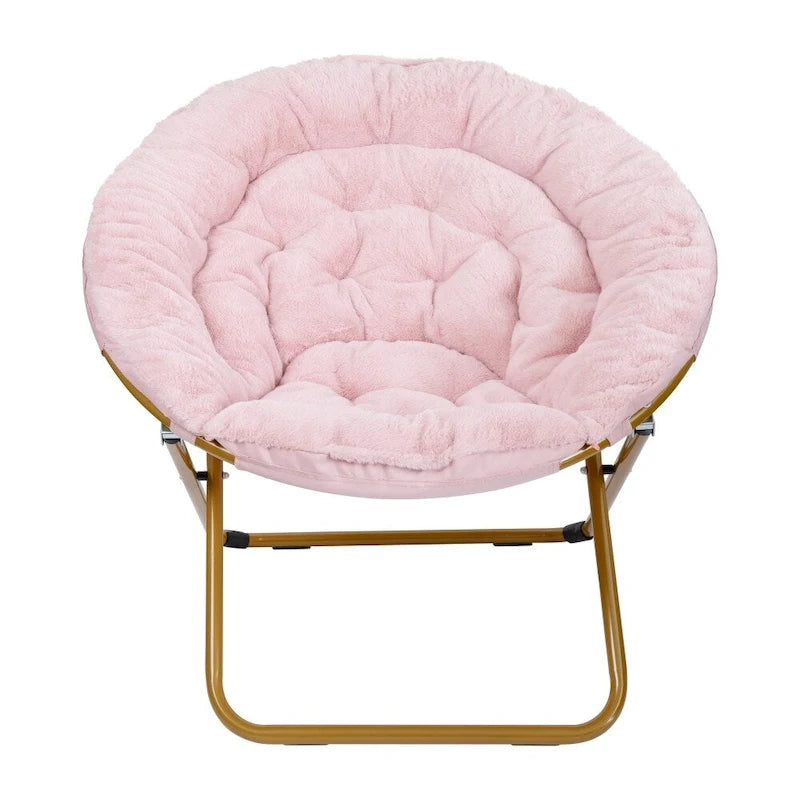 Chaise soucoupe pliante surdimensionnée – Extra large et rembourrée