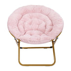 Chaise soucoupe pliante surdimensionnée – Extra large et rembourrée