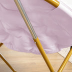 Chaise soucoupe pliante surdimensionnée – Extra large et rembourrée