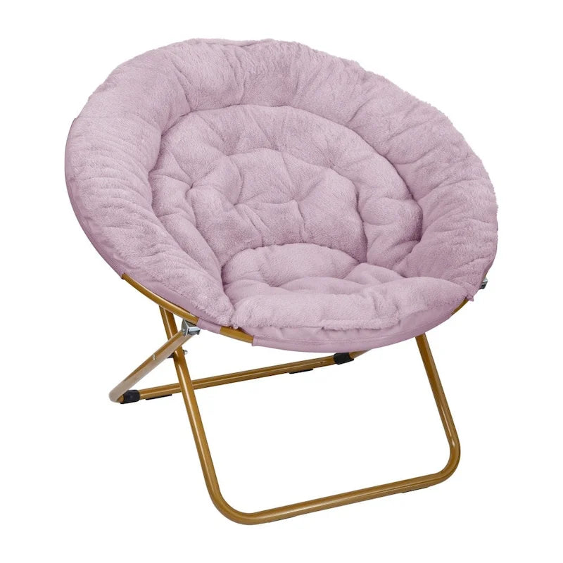 Chaise soucoupe pliante surdimensionnée – Extra large et rembourrée