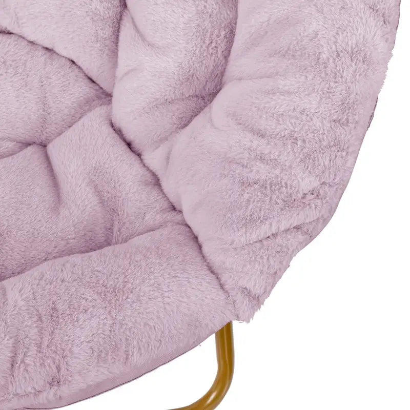 Chaise soucoupe pliante surdimensionnée – Extra large et rembourrée