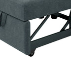 Fauteuil-lit convertible 3-en-1 – Canapé, chaise longue et lit avec dossier réglable