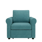 Fauteuil-lit convertible 3-en-1 – Canapé, chaise longue et lit avec dossier réglable