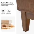 Enfilade géométrique Mid-Century avec étagères réglables, 152 cm