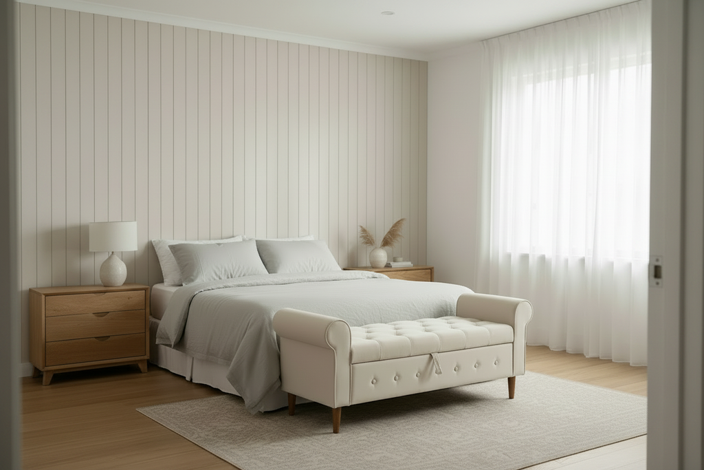 Chambre sans cadre de porte