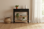 Modern Bohemian Console Table – Interior Scene